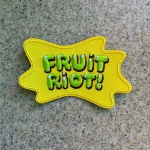 Fruit Riot! Yellow and Green Patch